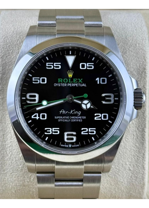 二手 ▶️ Rolex 勞力士   AIR-KING ◀️ 126900  2024年錶 (40mm) 